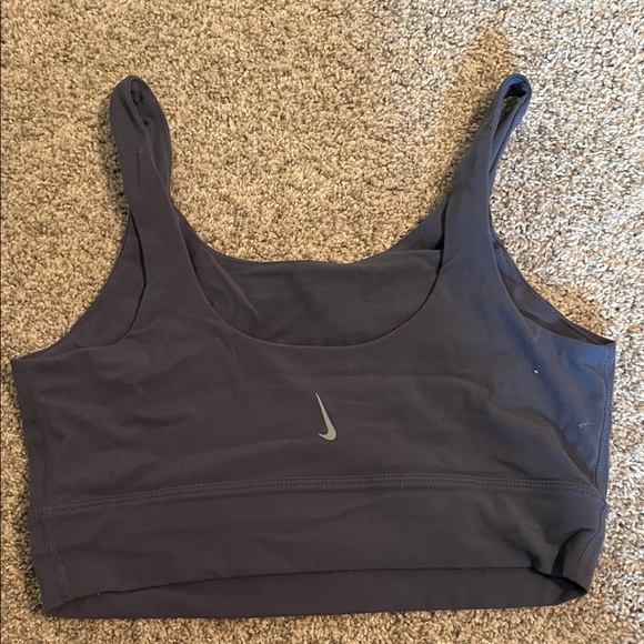 Nike Dri Fit Blue Sports Bra - Picture 2 of 3
